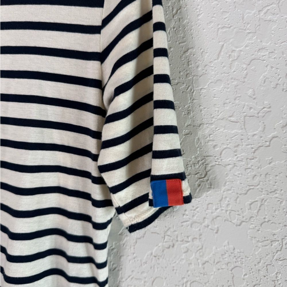 KULE The Tee Dress Black and White Striped Mini Dress Size XS - Picture 10 of 10